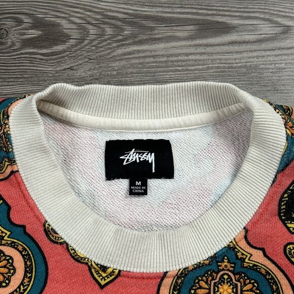 Stussy Paisley Crewneck - Picture 6 of 7